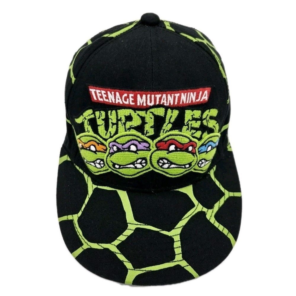 VTG RARE 2011 NICKELODEON TEENAGE MUTANT NINJA TURTLES EMBROIDERED BALL CAP